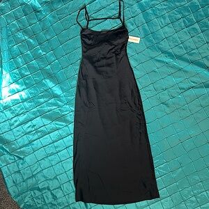 Thirty/Thirty LA Black Floor Length Gown - Size M NWT